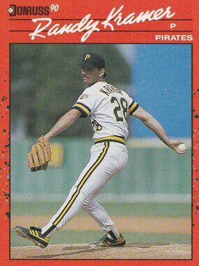 Randy Kramer - Donruss 90 Baseball Card